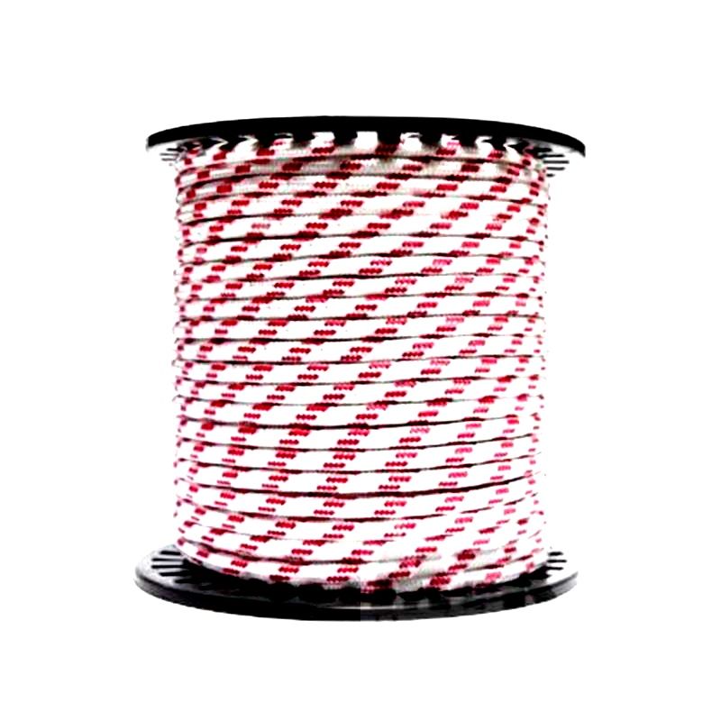 Шнур плетёный полиамидный с цветной вставкой на катушке 8,0