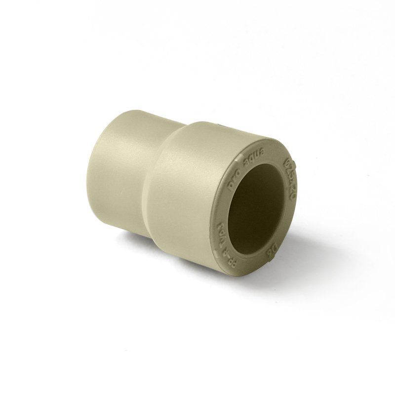 Муфта (переход) ПП 40-20 PN 25, штуцер-муфта, серая