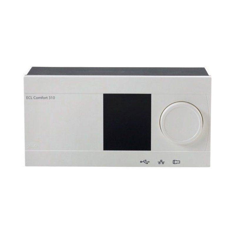 Регулятор температуры электронный с дисплеем и поворотной кнопкой, ECL 310 Danfoss 087H3040