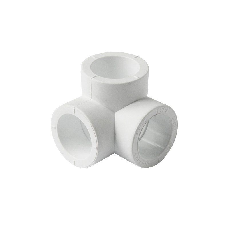Тройник 2-плоскостной ПП 25 PN 25, белый, Pro Aqua PA17308P